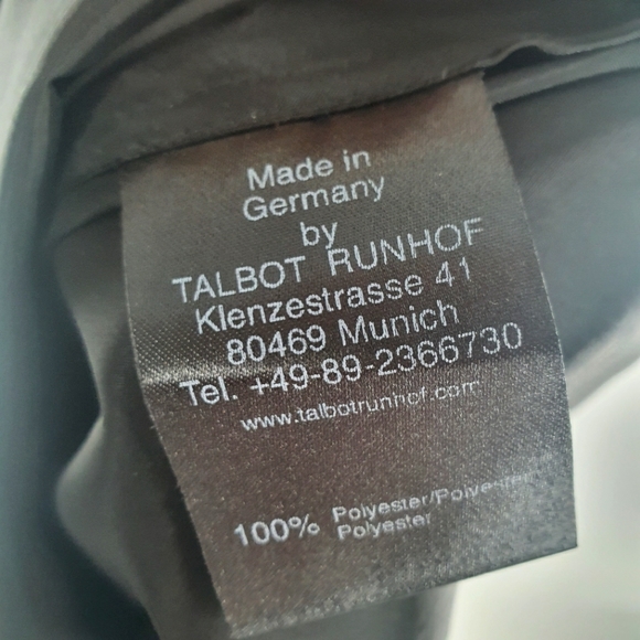 Talbot Runhof Black Metallic Twisted Gown - Picture 6 of 8